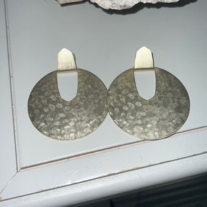 Kendra Scott gold earrings